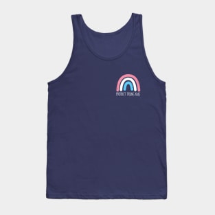 Protect Trans Kids - Flag Rainbow Tank Top